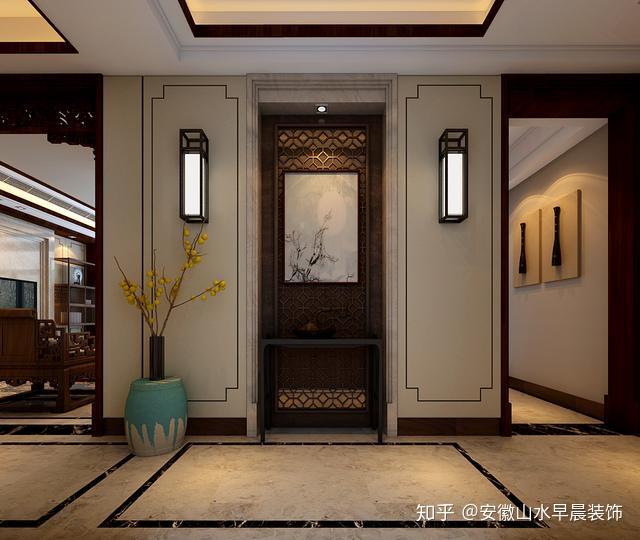 新中式——合肥柏悦公馆，别墅方案 369平米 - 知乎