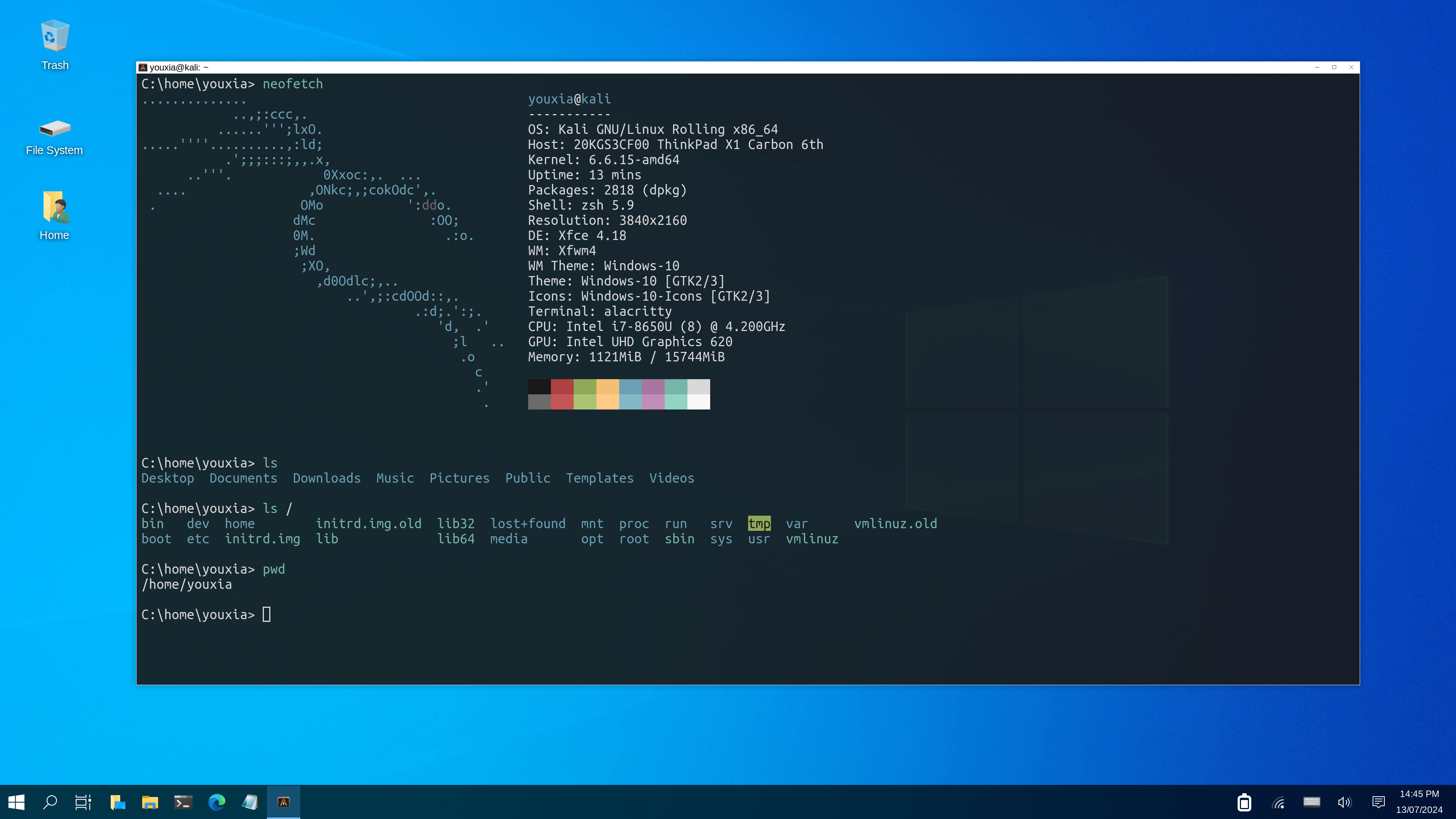 Kali Linux 的桌面环境美观吗？ - 知乎