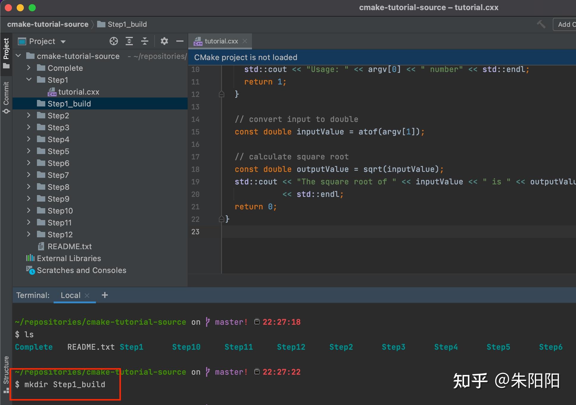 CMake tutorial - 知乎