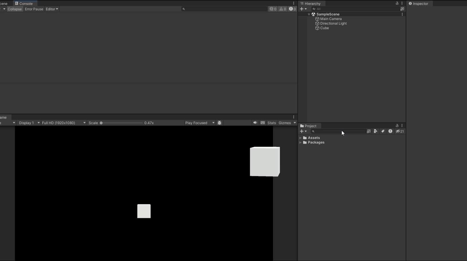 Unity windows 