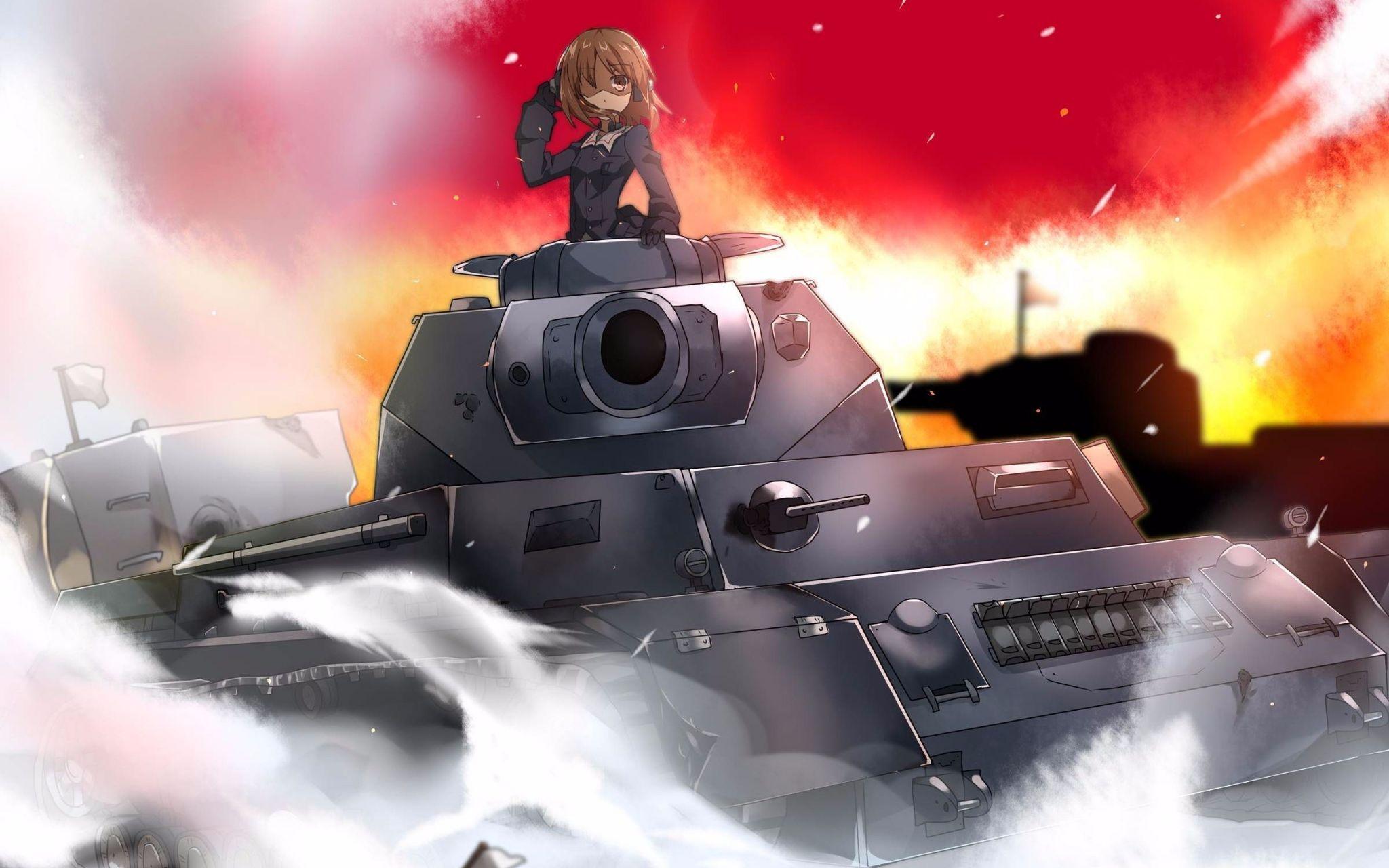有没有少女与战车的电脑壁纸? - 知乎