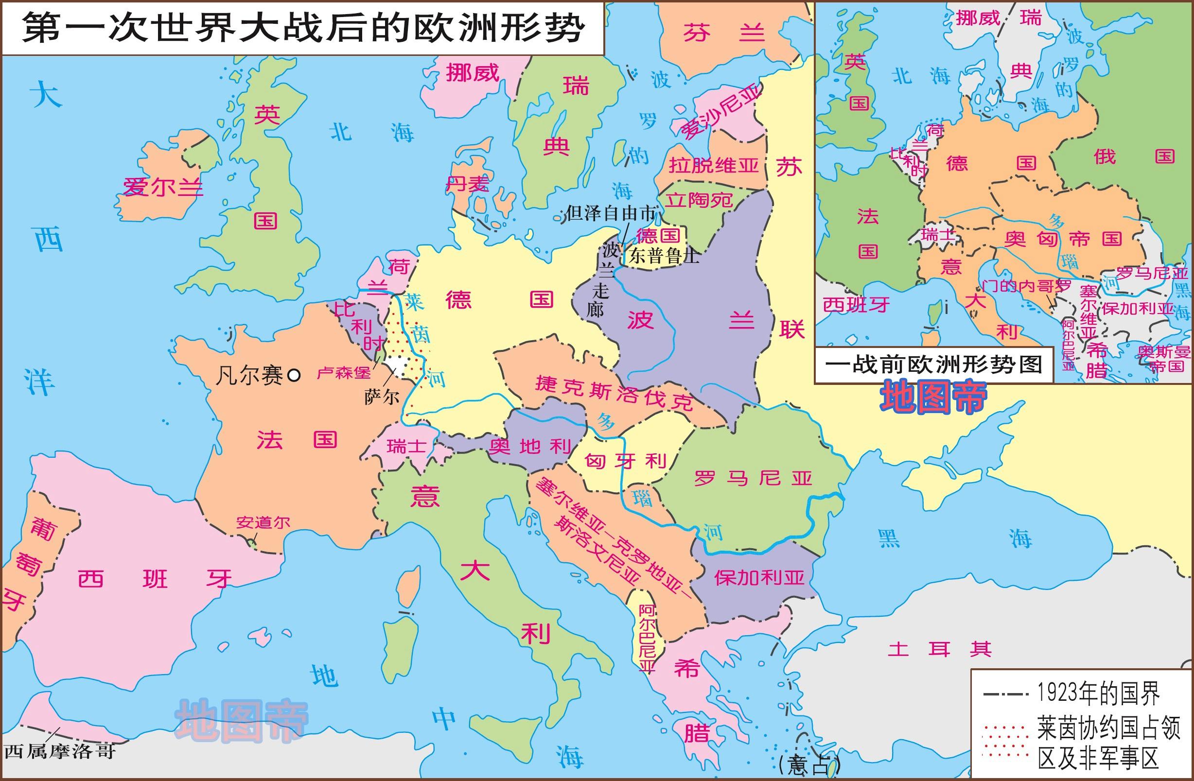 歐洲列強二戰期前很多都在非洲有殖民地好像德國沒有殖民地這是為什麼