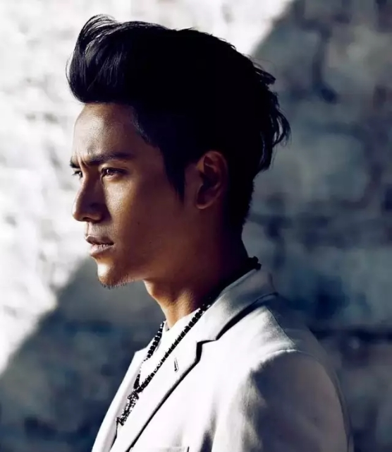 长脸型男士中长款发型推荐