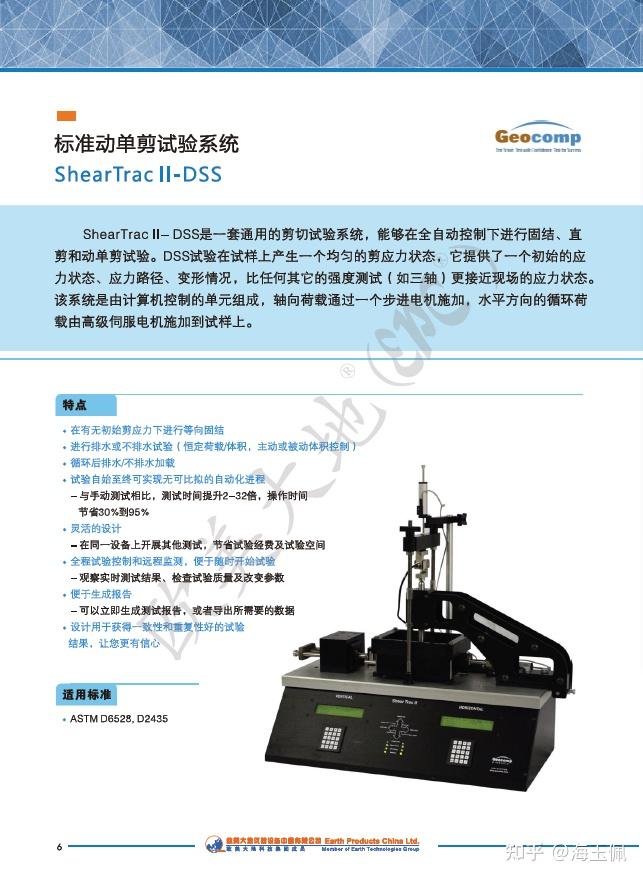 Geocomp标准动单剪试验系统 ShearTrac-II-DSS - 知乎