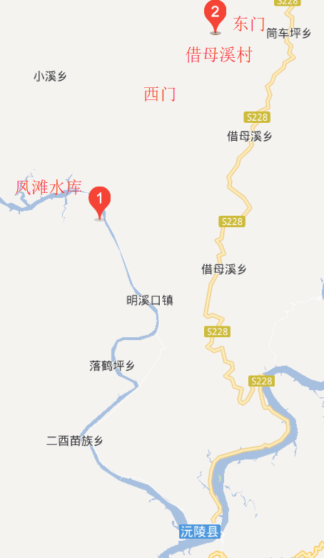 沅陵借母溪自驾游攻略