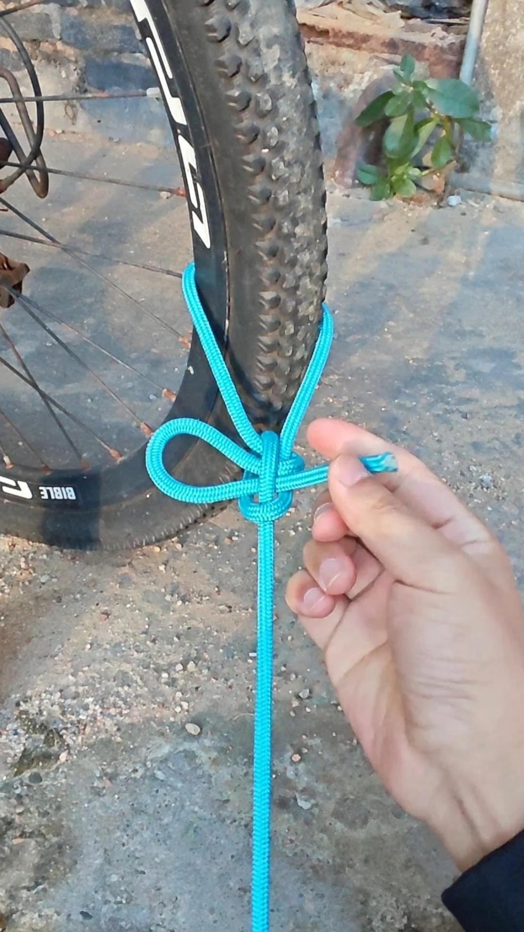 应急拖车的活扣绳结技巧