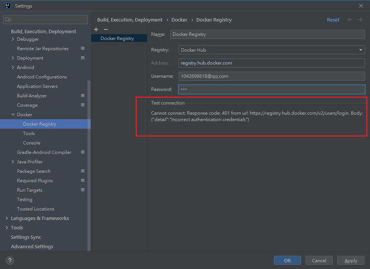 Cannot Connect Response Code 401 From Url Https registry hub docker cannot-connect-response-code-401-from-url-https-registry-hub-docker
