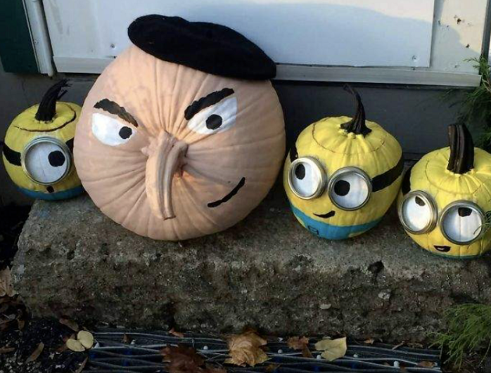 万圣节南瓜造型设计大赏接地气的艺术表现来了