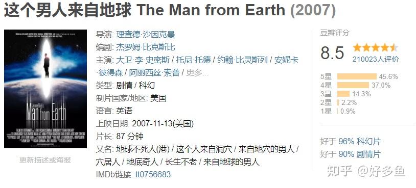怎么理解 《这个男人来自地球》这部电影?