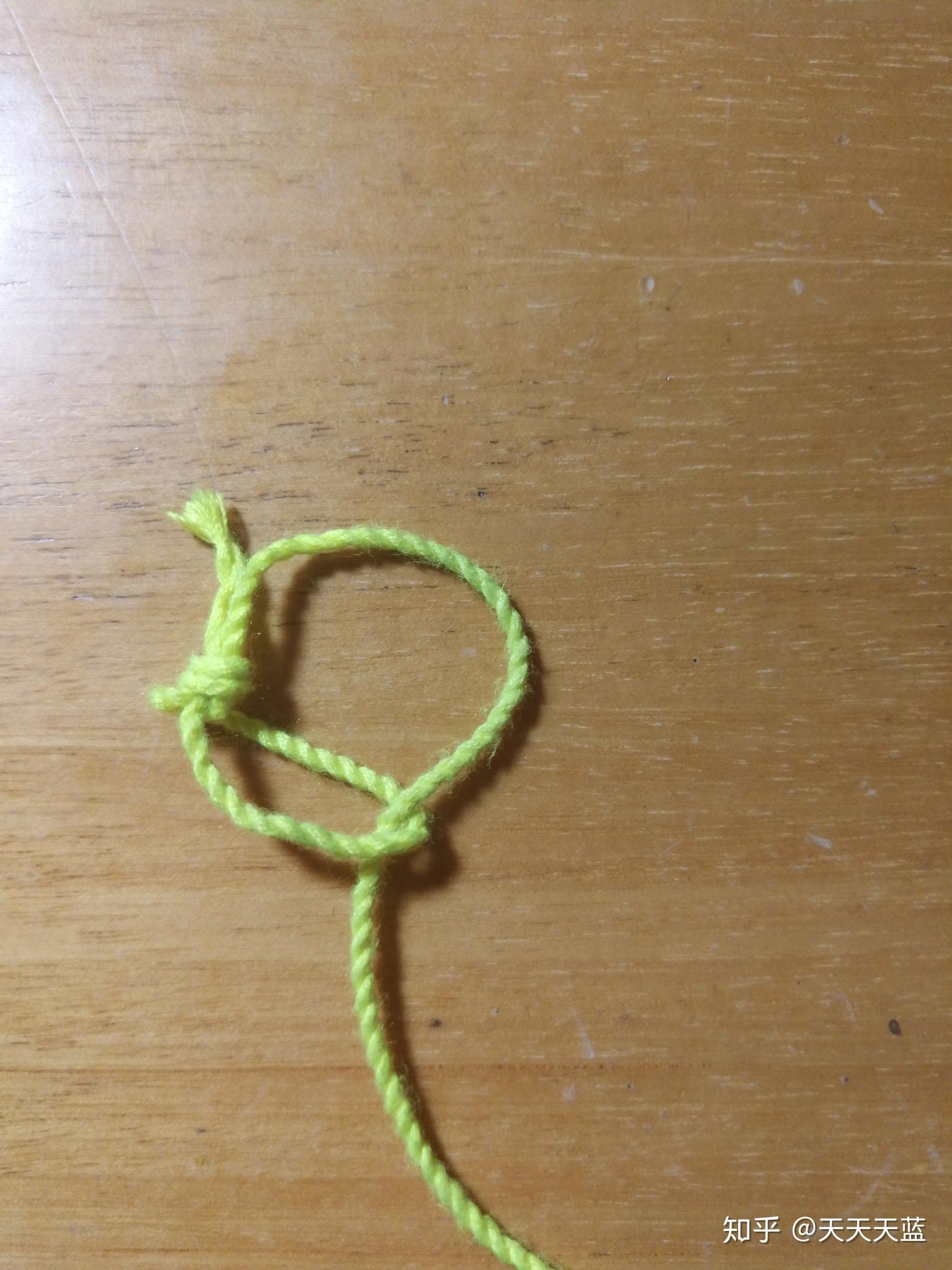 悠悠球手指戴的绳子怎么打结
