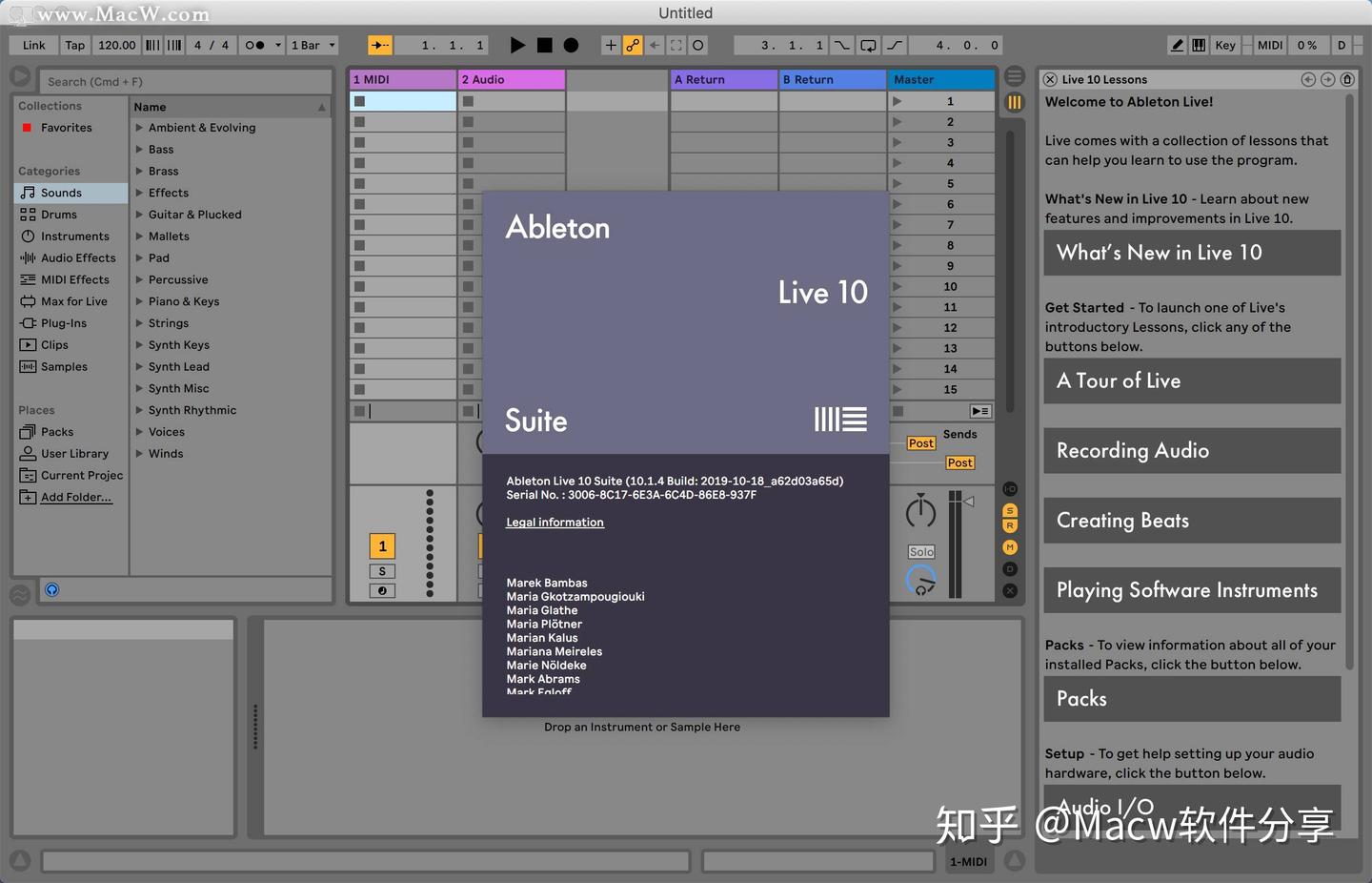 Ableton Live 10 Suite for Mac(专业音乐制作软件) v10.1.4版 - 知乎