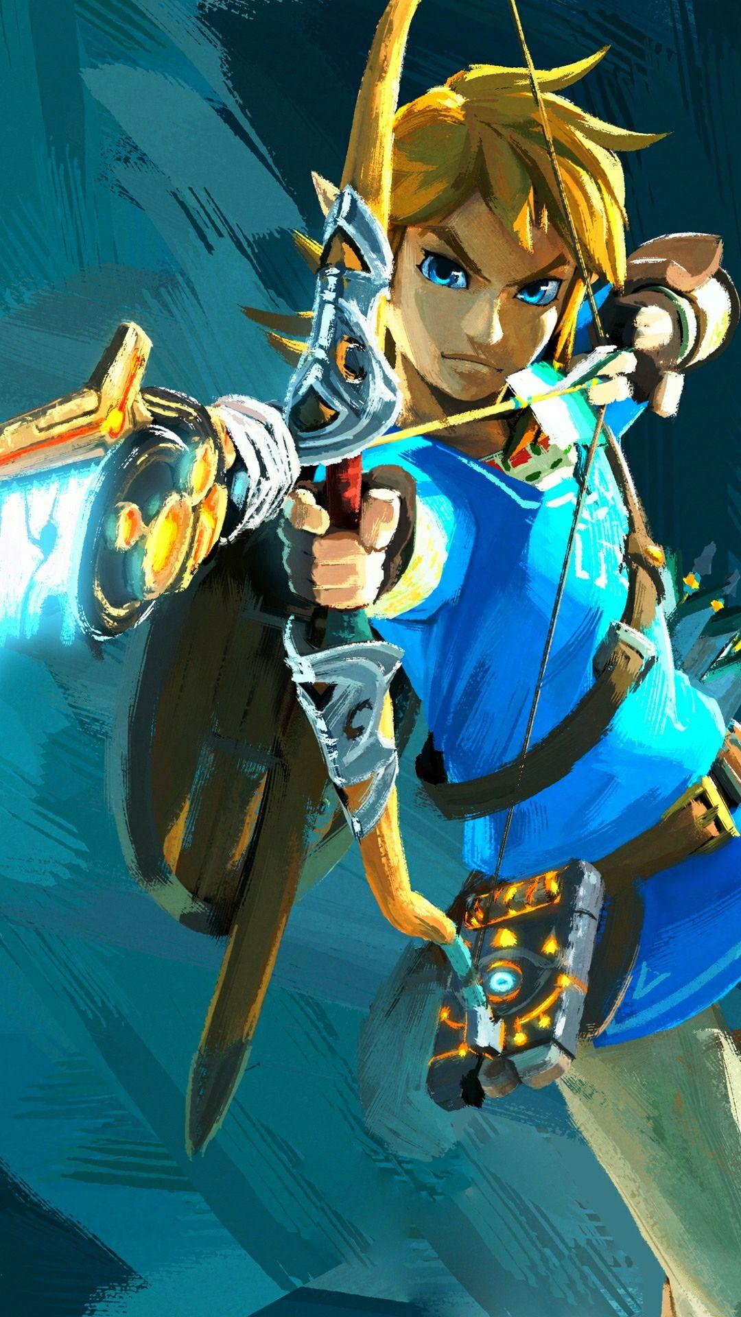 有哪些惊艳的有关塞尔达传说:荒野之息主题的手机壁纸? - 知乎