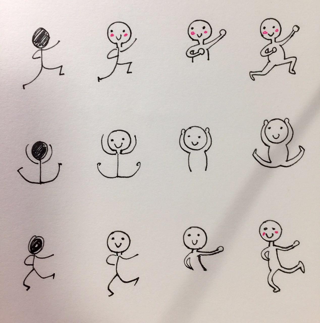 干货 | 人物简笔画速成画法,这次用了你老公的照片做教材哦! - 知乎