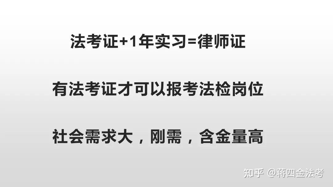 法考报名条件是什么？ - 知乎