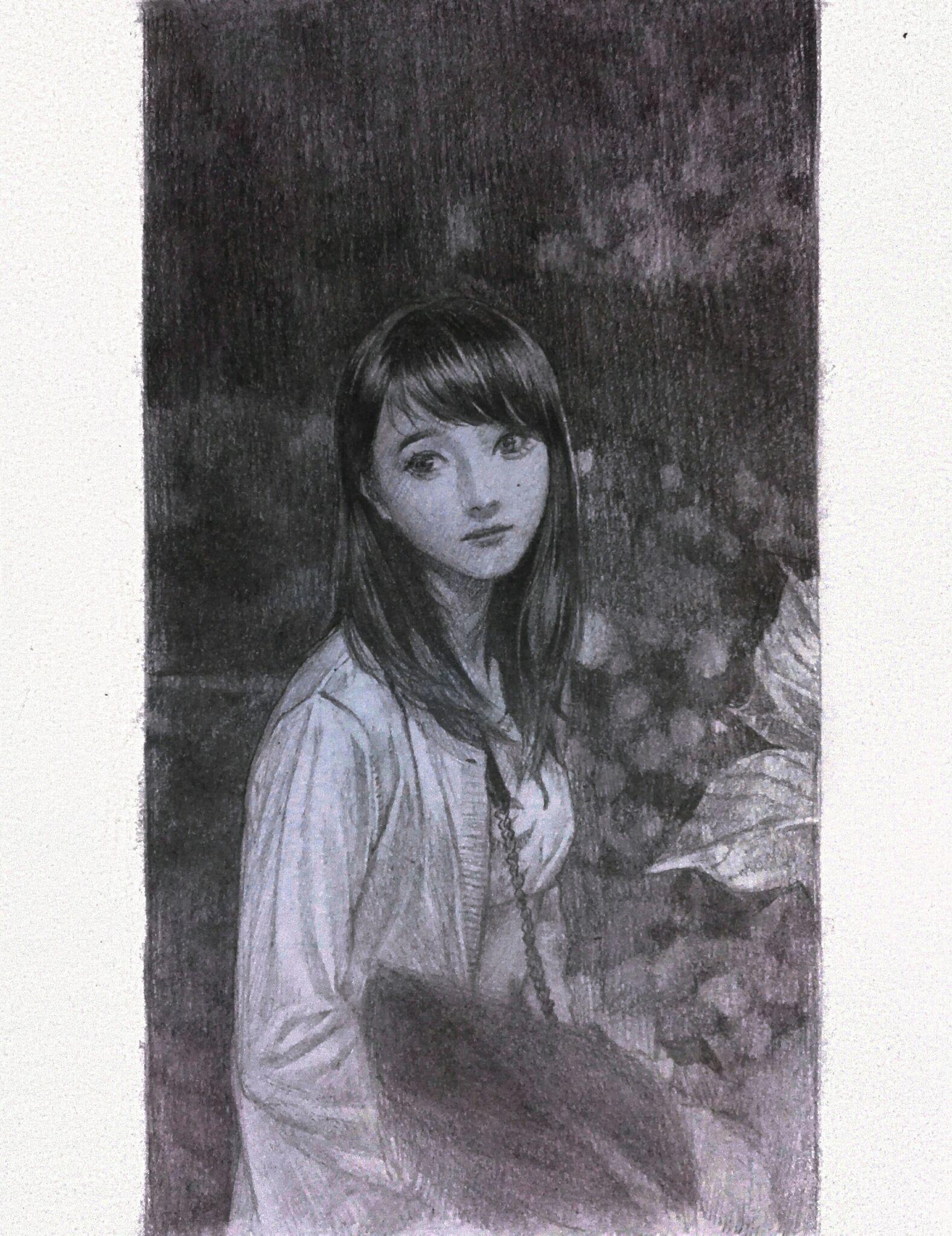 没经过专业学习的画手的素描是什么样的? - 知乎