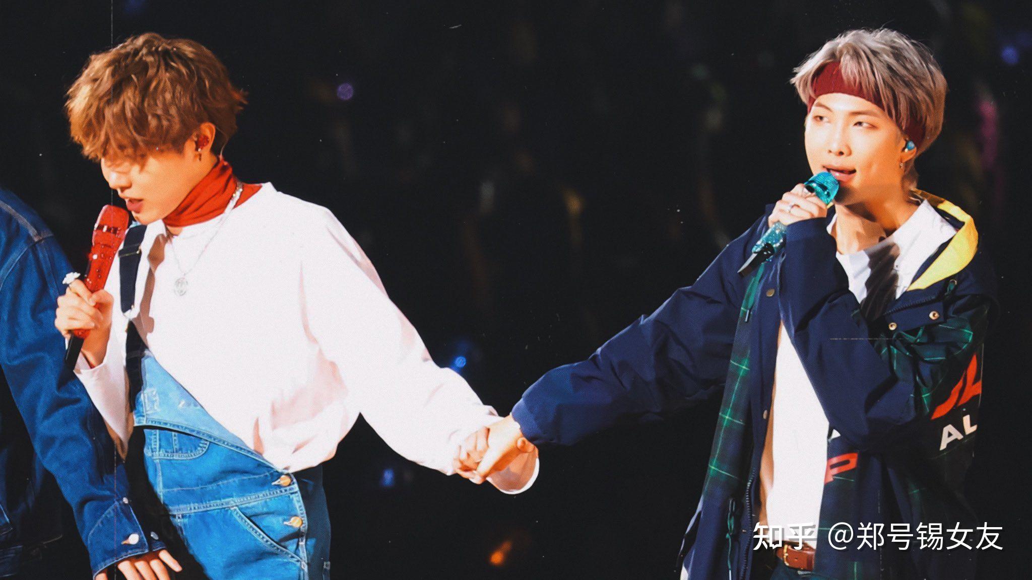怎样看待金南俊和郑号锡的糖本人94er