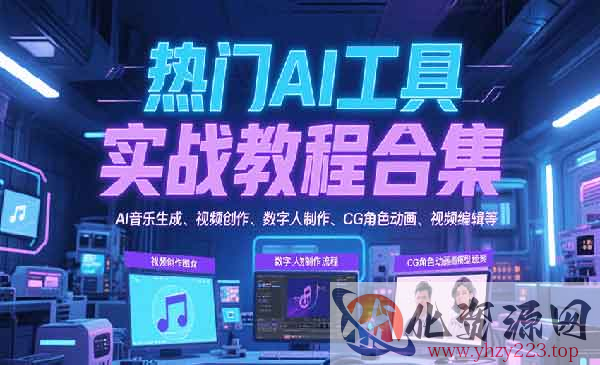 热门AI工具实战合集_wwz