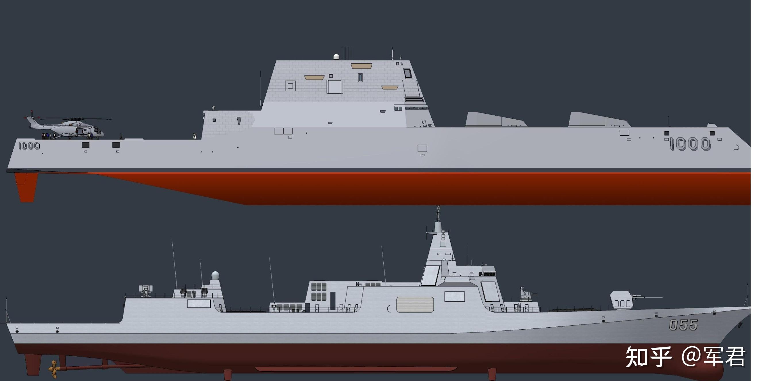 055型13万吨排水量为什么还是驱逐舰