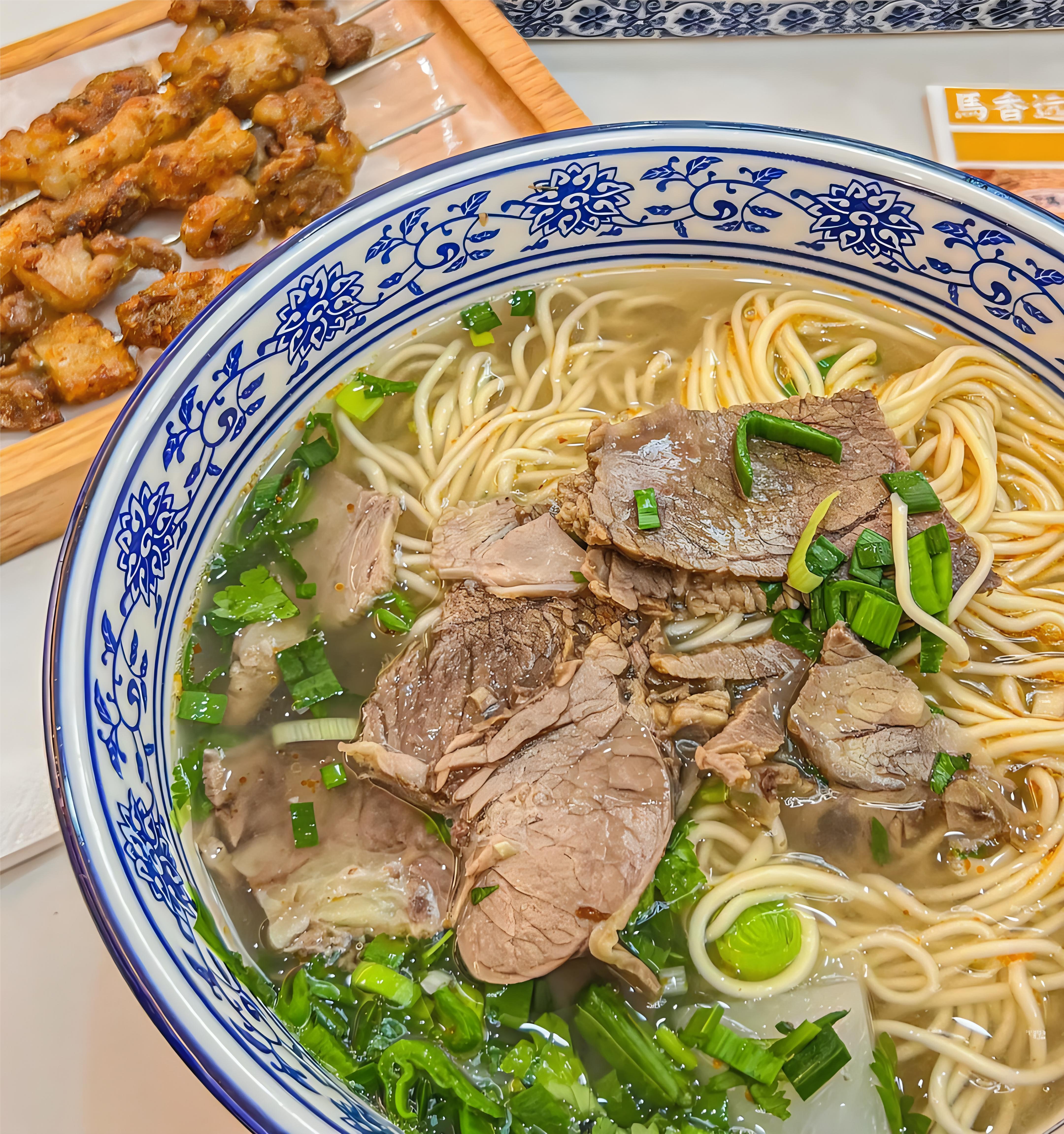 中国十大面条之一兰州牛肉面