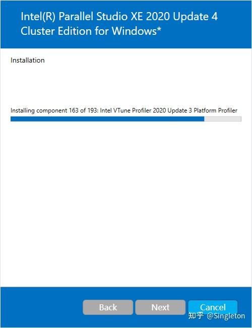 Win11 parallel studio xe 2020 