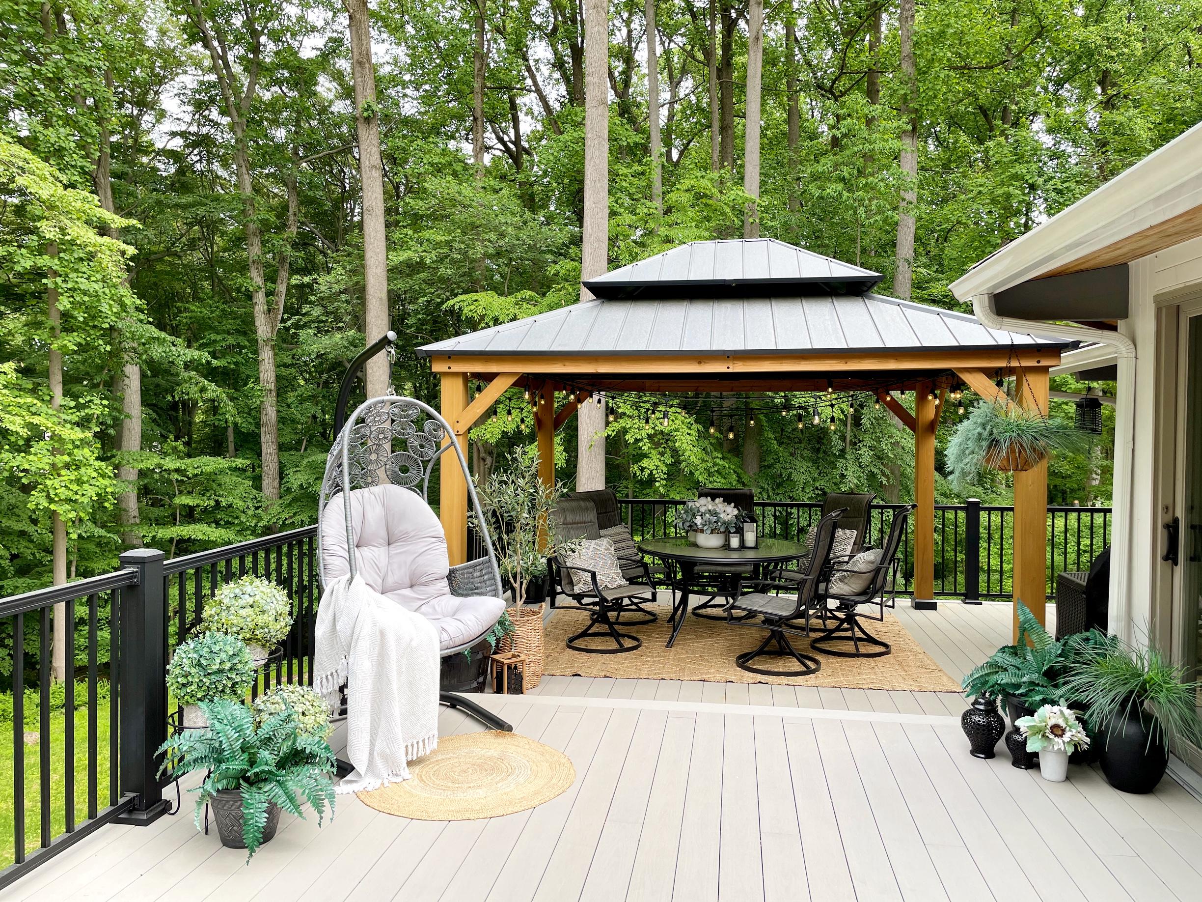 现代简约凉亭好不好看