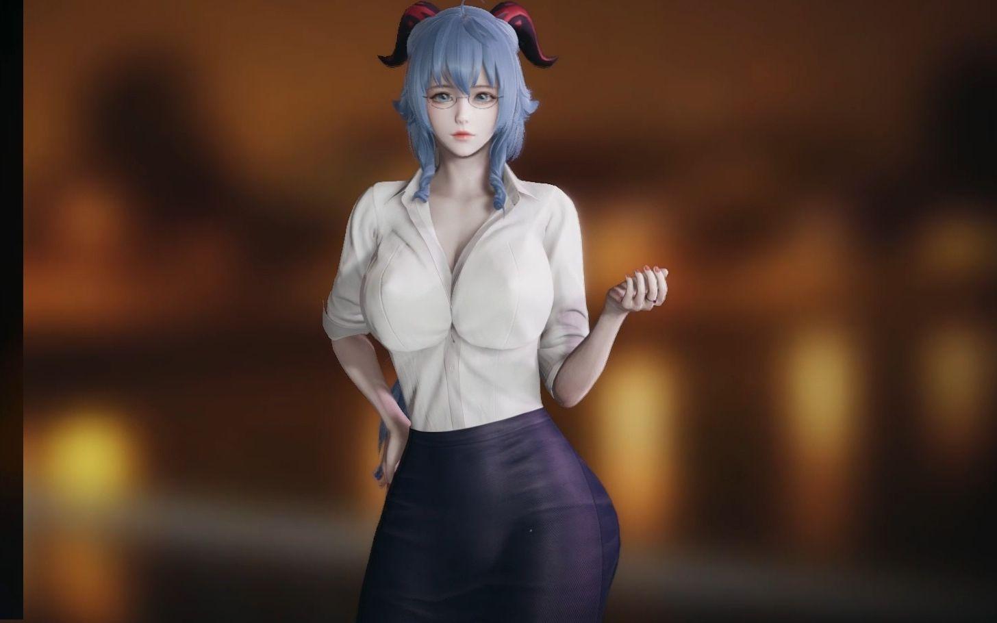 职场装甘雨-hs2人物卡