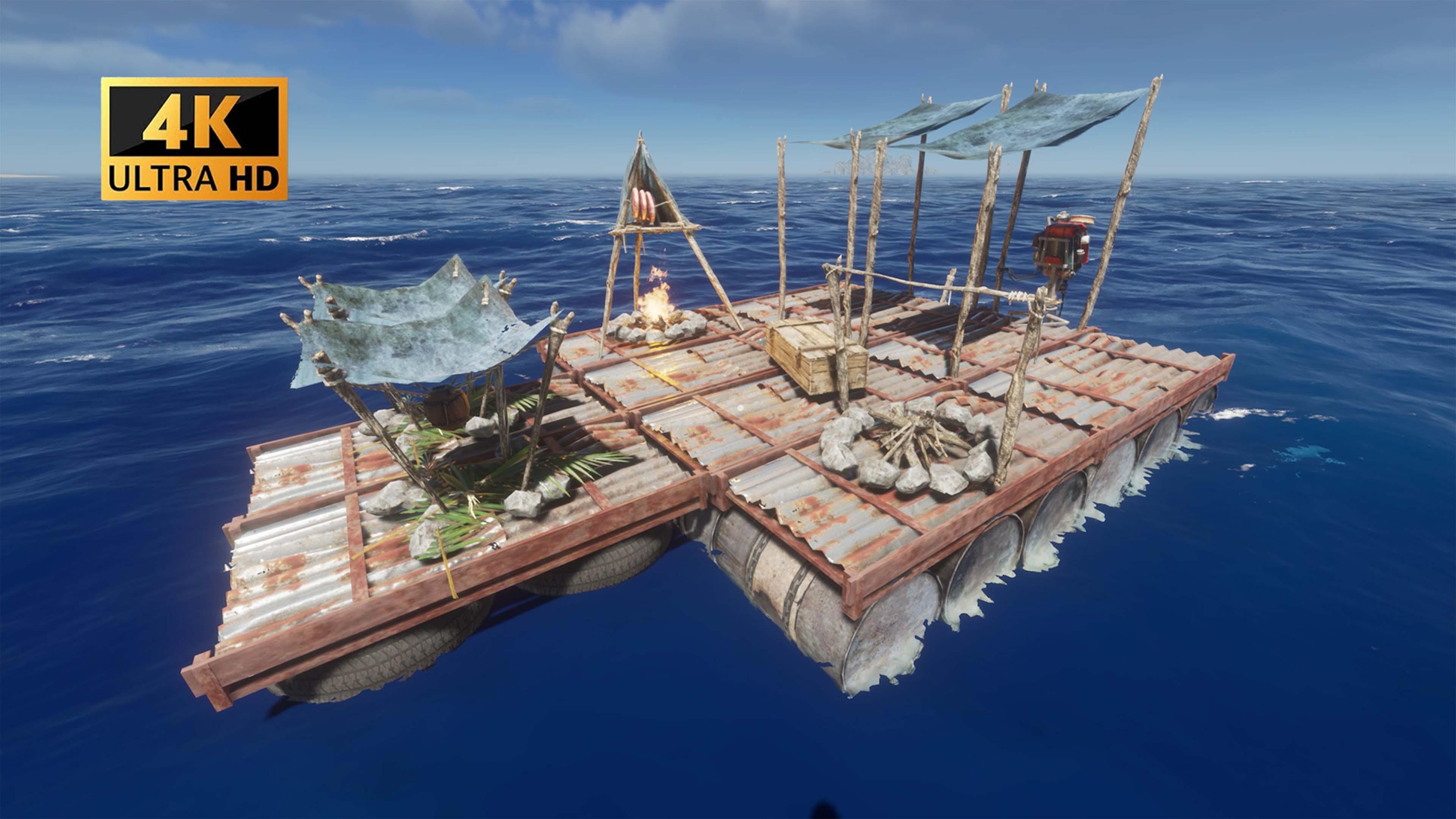 荒岛求生ep54爆改荒岛小木筏开启木筏求生10时代