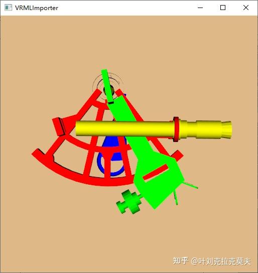 VTK官方示例Python版36 - VRMLImporter.py - 知乎