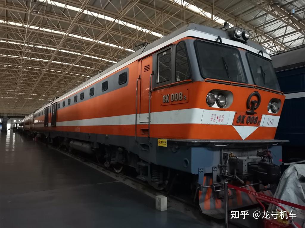 中国铁道博物馆8K型008号电力机车- 知乎