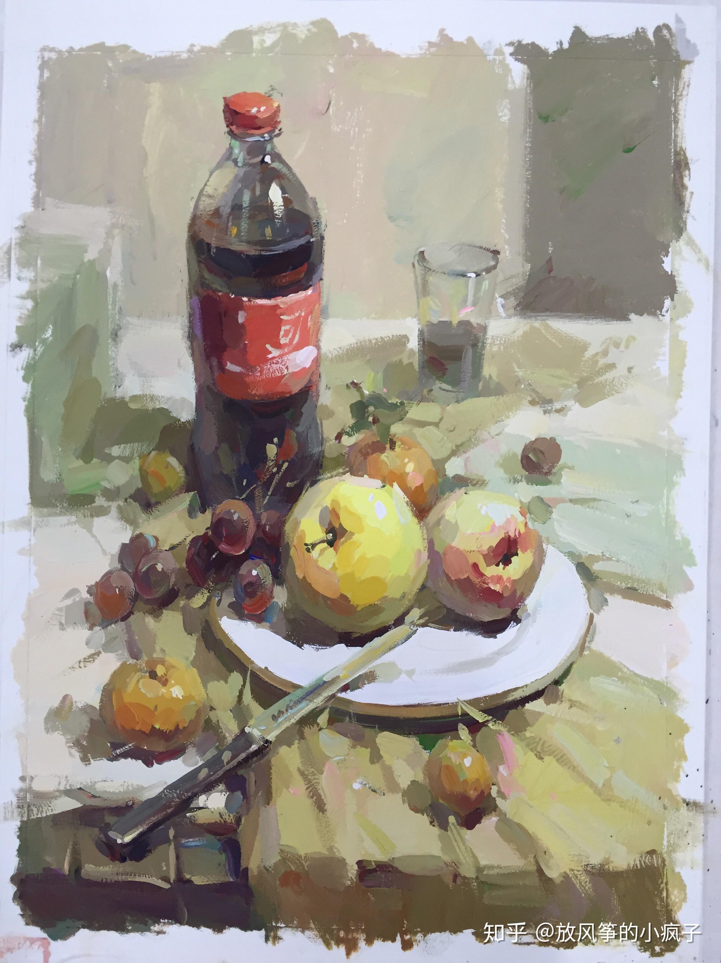 美术生联考和校考水粉里的色调具体是什么呢怎么统一