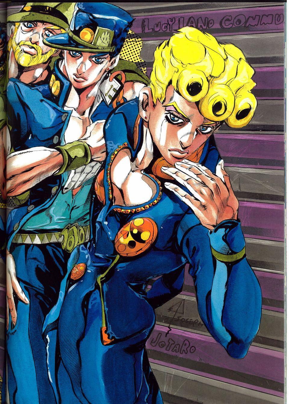 有没有适合当海报的jojo高清图