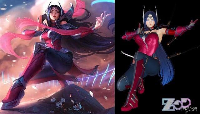 LOL英雄“刀妹”刀锋舞者——艾瑞莉娅 已修复链接
