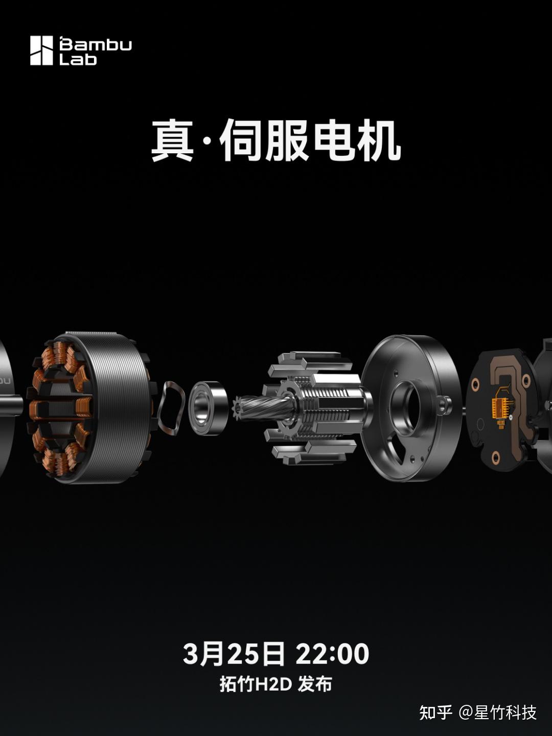 拓竹H2D新品:自研灵玑伺服电机与双喷头技术开启3D打印新纪元 - 知乎