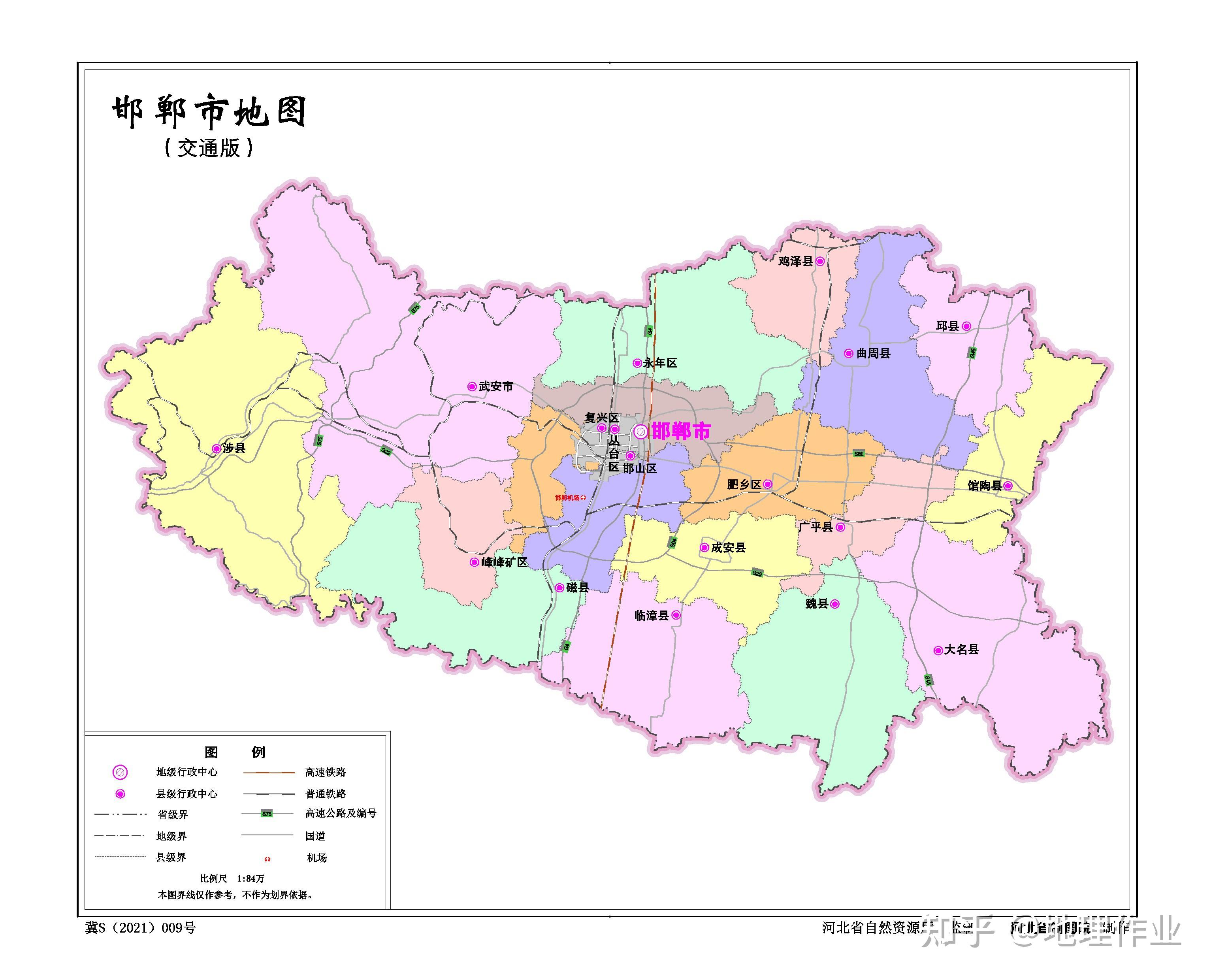 河北省地市地形水系图 - 知乎
