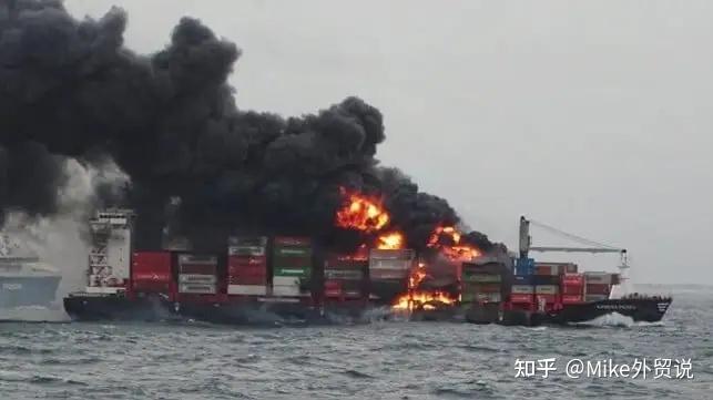 “焚尽”1486个集装箱！10亿美元赔偿！已宣布“共同海损”！ - 知乎