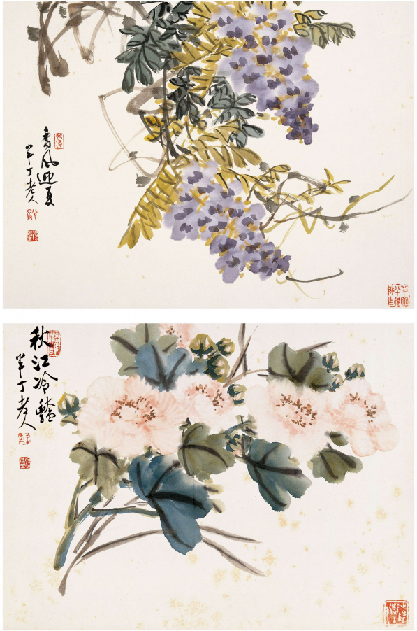 陈半丁花卉小品，干净，雅致！ - 知乎