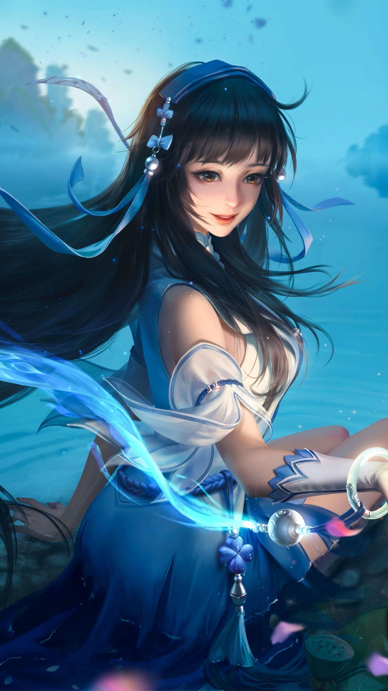 你觉得《王者荣耀》五个位置里分别最漂亮的女英雄是谁?