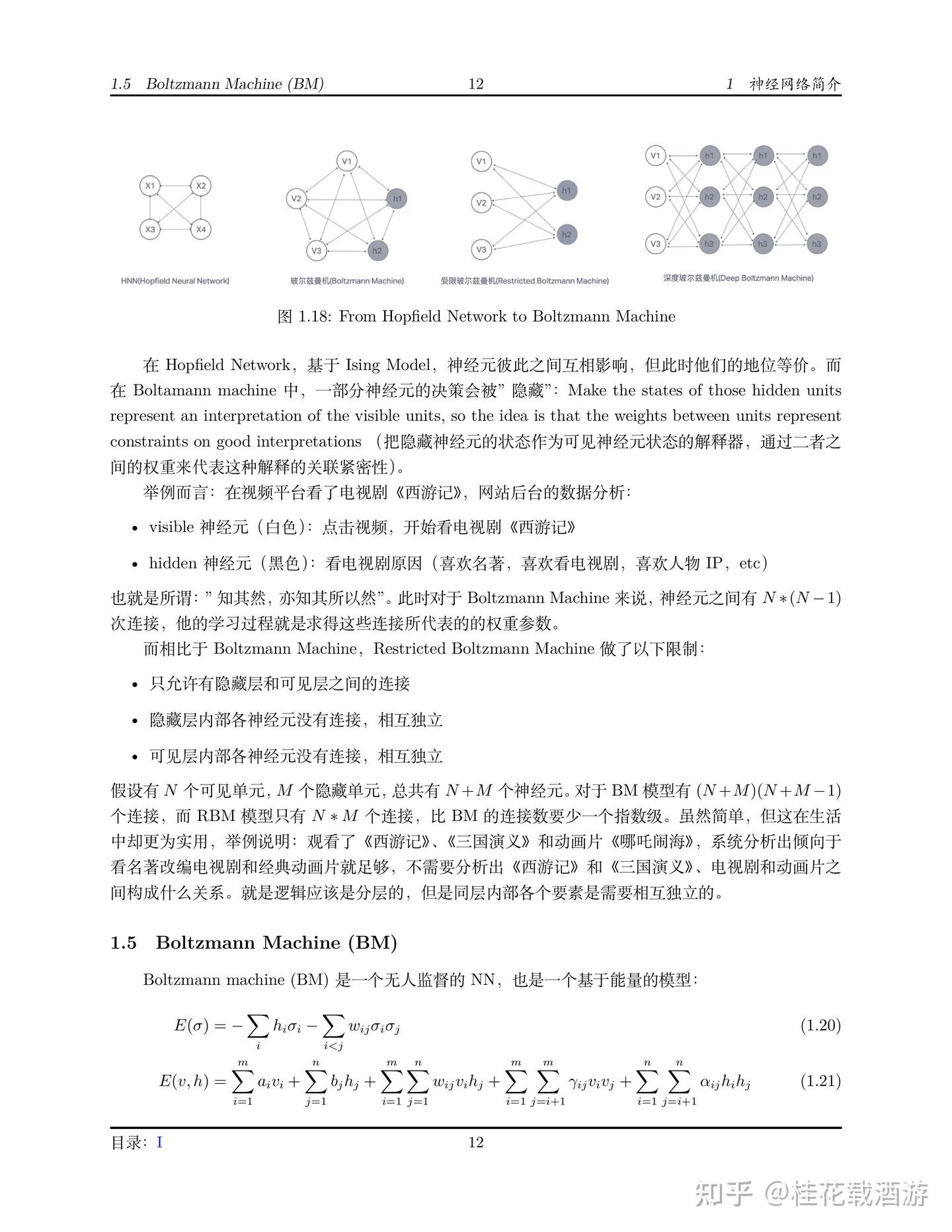 神经网络简介:从Hopfield nets到Boltzmann机 - 知乎