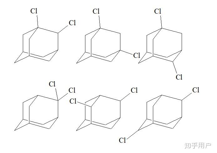 苯环上的二氯代物图解图片