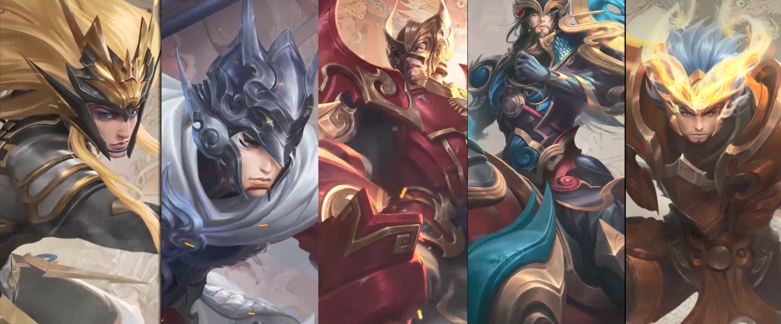 如何评价《王者荣耀》三国五虎上将的皮肤? - 知乎