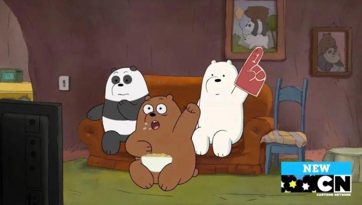 豆瓣评分9.5，史上最幽默搞笑的喜剧动画片We Bare Bears 《咱们裸熊》1