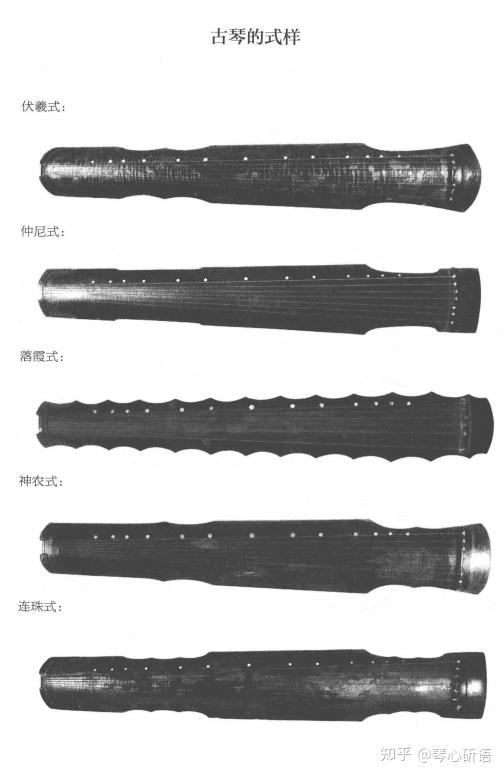 伏羲式、仲尼式、落霞式……古琴的形制从哪来？ - 知乎