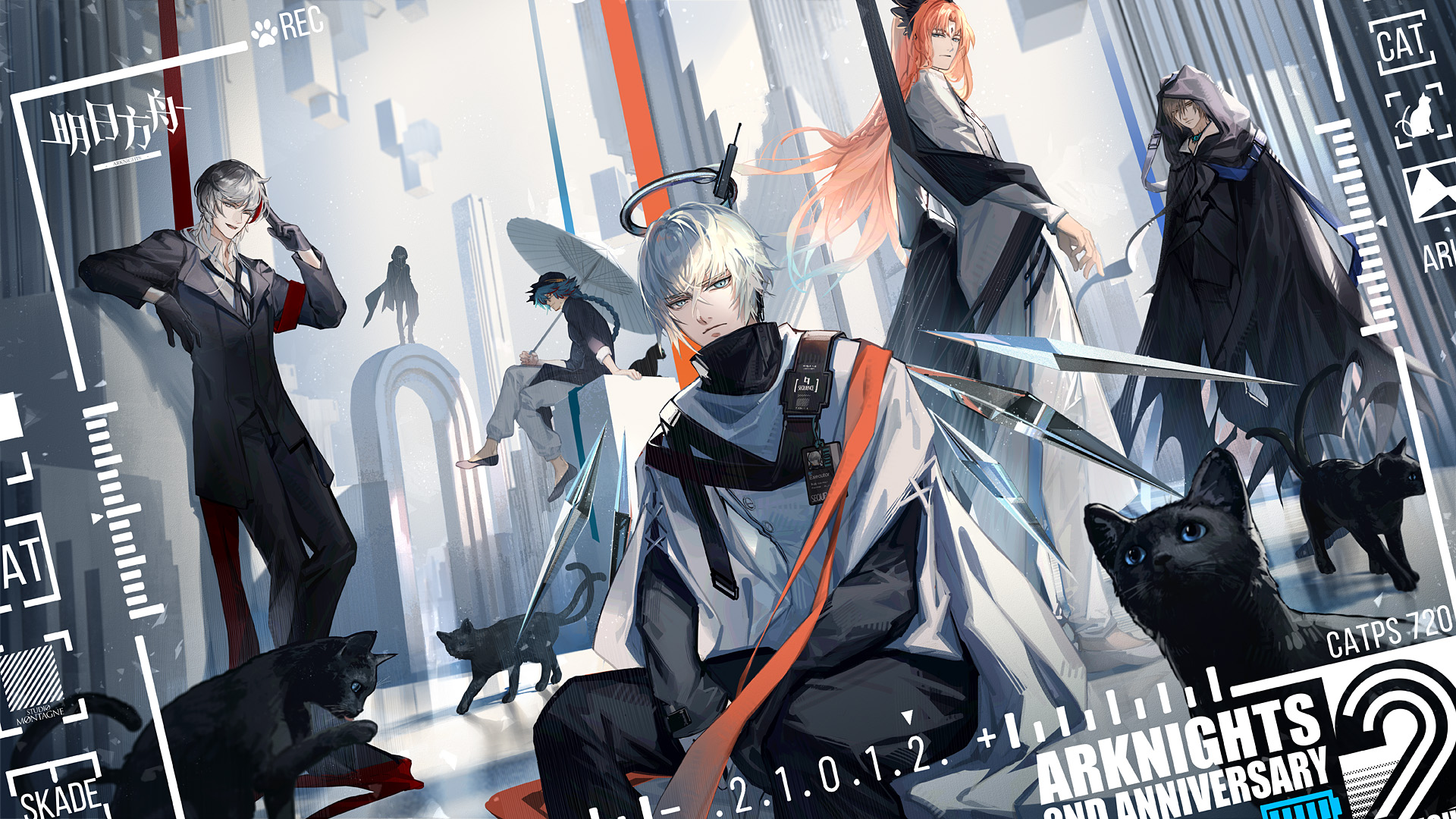 如何看待游戏《明日方舟》中画师skade的作品? - 知乎