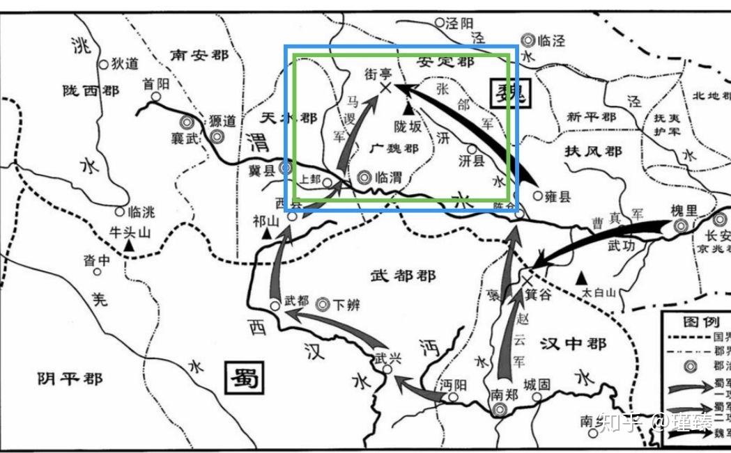 街亭详细地图图片