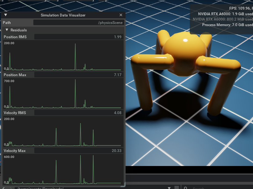 【Isaac Sim 5.0.0】Robot and Sensor Simu～n - Physics - Physics Simulation ...