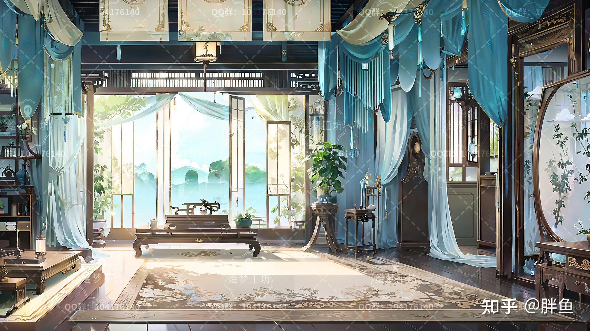 【绘梦工坊】AI绘画 古风场景《行宫御苑》第二辑 - 知乎