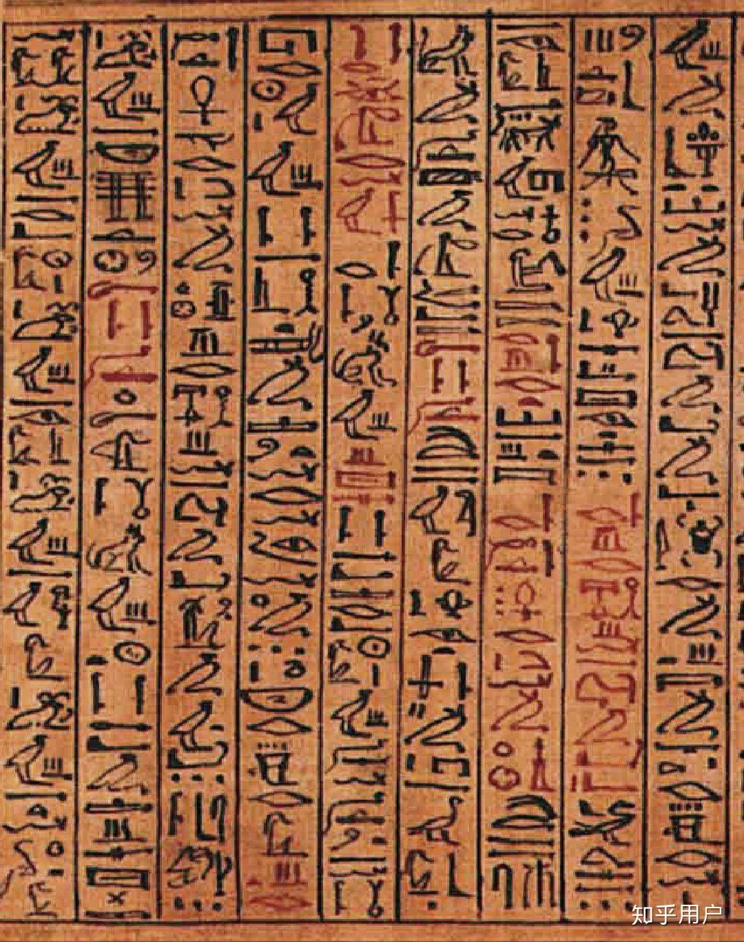 古埃及文字里的祭司体是什么