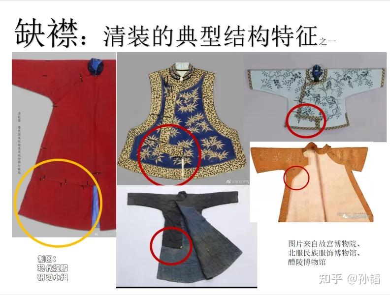 汉服交襟与清装厂襟结构差异 - 知乎