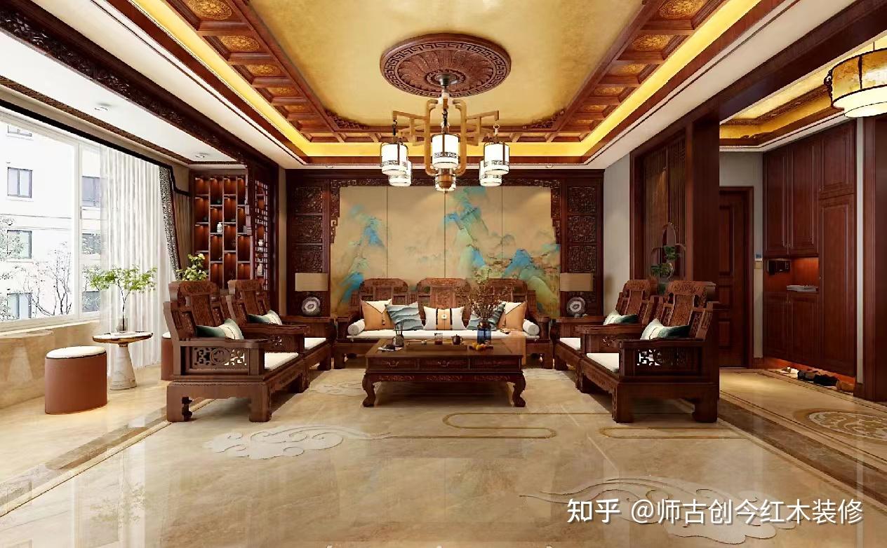 中式红木装修,唤起人们对东方美学的共鸣 - 知乎