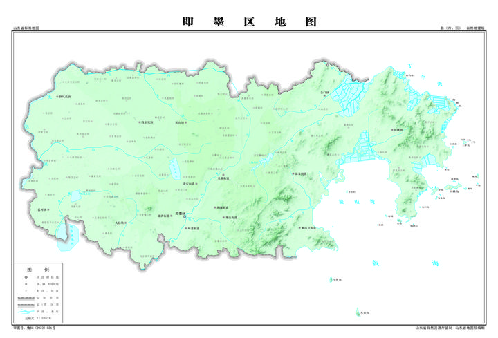青岛市即墨区地图